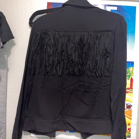 Black size small casual blazer - Picture 2 of 2